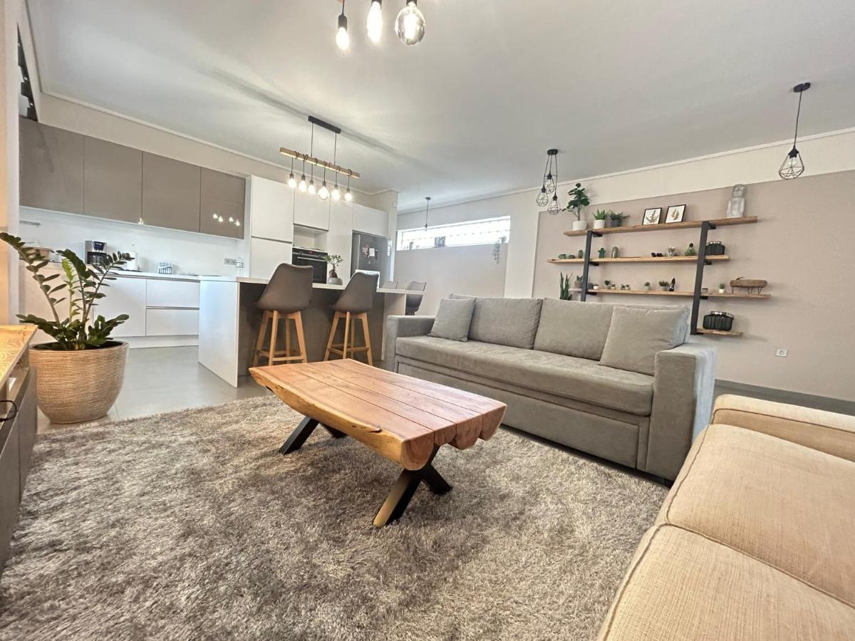 New Minimal Apartment,10' From Athens Airport Спата Экстерьер фото